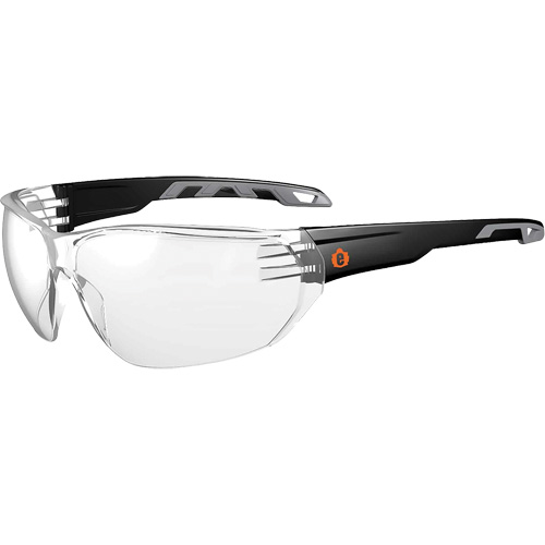 Lunettes de s&eacute;curit&eacute; sans monture Skullerz VALI, Lentille Transparent, Anti-&eacute;gratignures, ANSI Z87+/R&eacute;pond ou surpasse la norme CSA Z94.3 Stor-it Systems