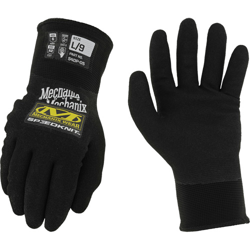 Gants thermiques Speedknit Thermal, Taille 7, Calibre 15, Rev&ecirc;tement Nitrile, Enveloppe en Nylon, ASTM ANSI niveau A2 Stor-it Systems