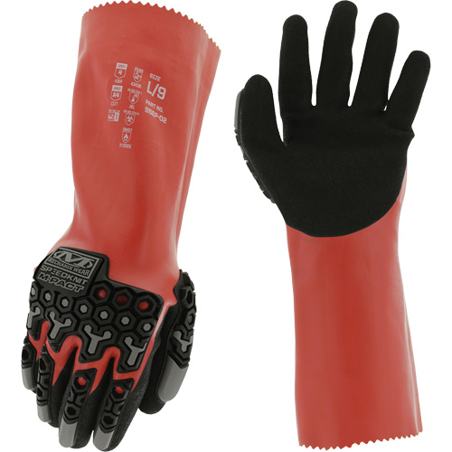 Gants r&eacute;sistants aux produits chimiques Speedknit M-Pact, Taille 7, PEHP Stor-it Systems
