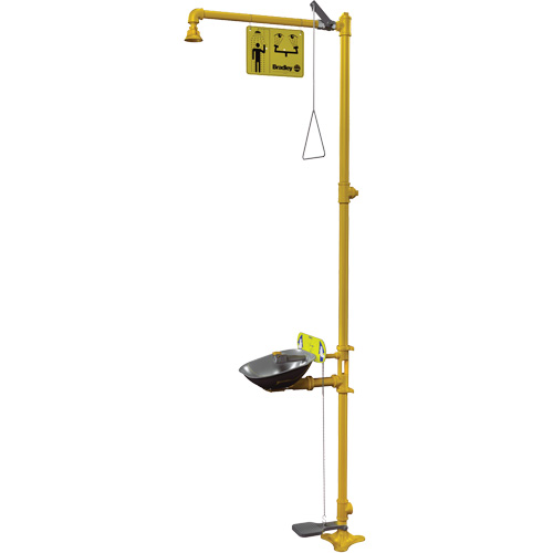 Halo Eye Wash & Safety Shower Station Stor-it Systems