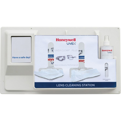 Uvex Clear&reg; Plus Permanent Lens Cleaning Station, Cardboard, 30" L x 4" D x 14" H Stor-it Systems