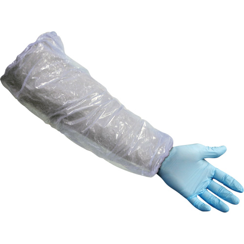 Manchons, Longueur de 16", Poly&eacute;thyl&egrave;ne, Blanc Stor-it Systems