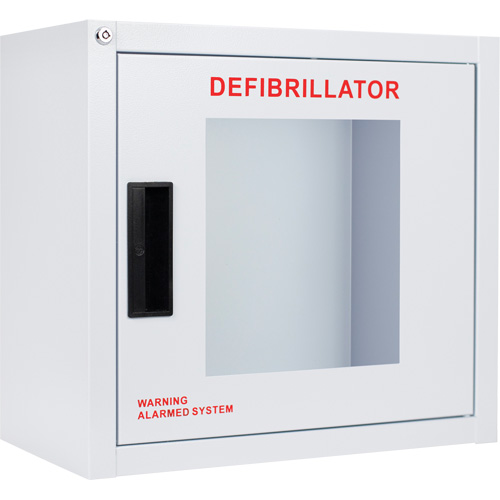 Grande armoire standard pour DEA avec alarme, Zoll AED Plus/Zoll AED 3/Cardio-Science/Physio-Control Pour, Non m&eacute;dical Stor-it Systems