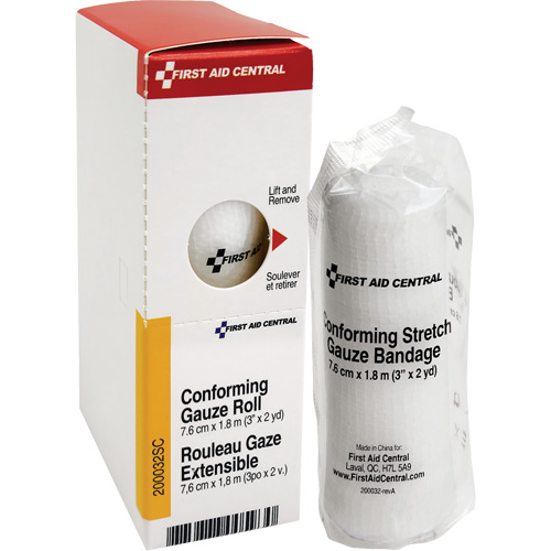 SmartCompliance&reg; Refill Conforming Stretch Gauze Bandage, Roll, 6' L x 3" W, Sterile, Medical Device Class 1 Stor-it Systems