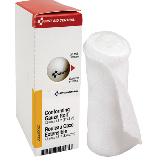 SmartCompliance&reg; Refill Conforming Stretch Gauze Bandage, Roll, 6' L x 3" W, Sterile, Medical Device Class 1 Stor-it Systems
