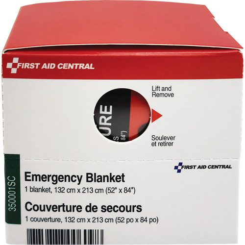 SmartCompliance&reg; Refill Emergency Blanket, Mylar Stor-it Systems