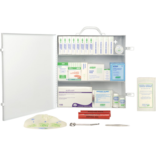 First Aid Kit, Meets CSA Z1220-17 Type 2 Low-Risk Environment, Large (51-100 Workers) Stor-it Systems
