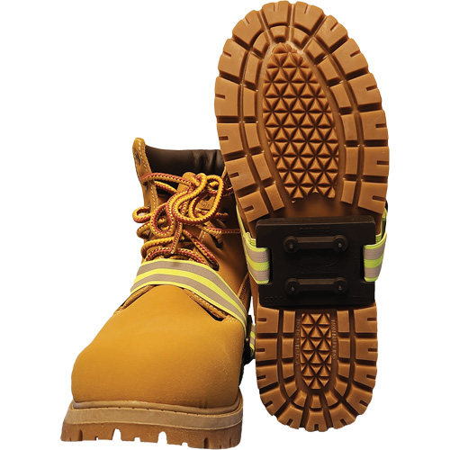 Icetred Mid-Sole Traction Device with Defined Heel, Rubber/Tungsten Carbide, Stud Traction, One Size Stor-it Systems