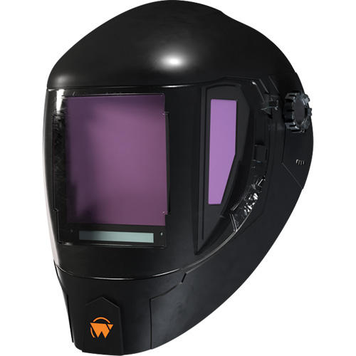 Masque pour soudage ArcOne Orbit, 6" lo x 4" la Champ de vision, Teinte 3 - 13, Noir Stor-it Systems