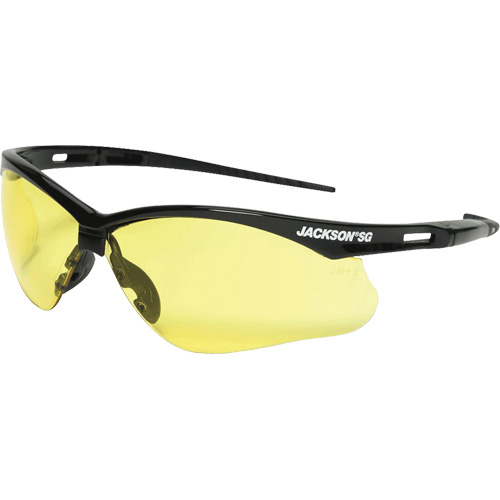 Lunettes de s&eacute;curit&eacute;, Lentille Ambr&eacute;e, Anti-&eacute;gratignures, ANSI Z87+/R&eacute;pond ou surpasse la norme CSA Z94.3 Stor-it Systems