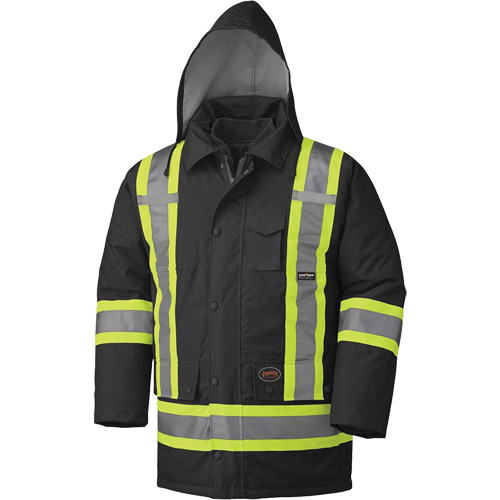 5025 Waterproof 7-in-1 Parka, Black, X-Small Stor-it Systems