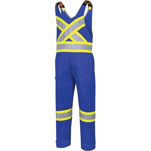 7714 FR-Tech&reg; Flame-Resistant Overalls, Small, Royal Blue Stor-it Systems