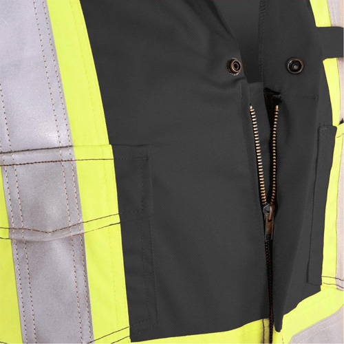 7702BKT FR-Tech&reg; Arc-Rated Coverall, Size 40 (Tall), Black, 10 cal/cm² Stor-it Systems