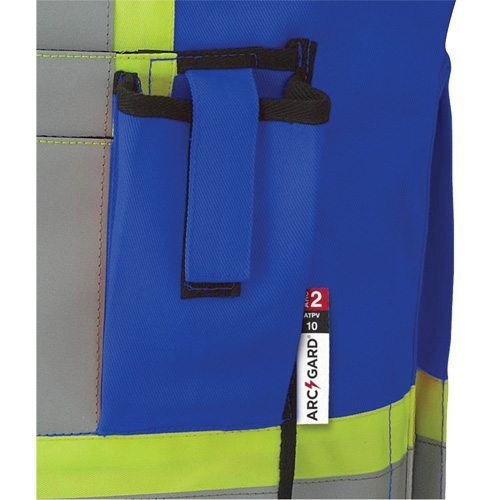 7733 Veste d'arpenteur ignifuge et r&eacute;sistant aux arcs &eacute;lectriques FR-Tech, Petit, Bleu royal, 9,7 cal/cm² Stor-it Systems