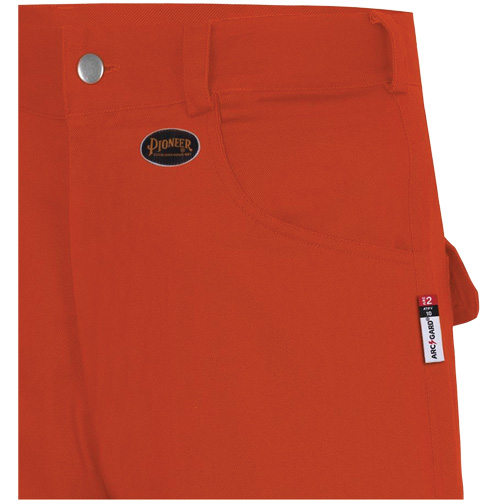 7765 Pantalon cargo de s&eacute;curit&eacute; haute visibilit&eacute; r&eacute;sistant aux arcs &eacute;lectriques FR-Tech 88/12, 32, x 34, Orange haute visibilit&eacute;, 10 cal/cm² Stor-it Systems