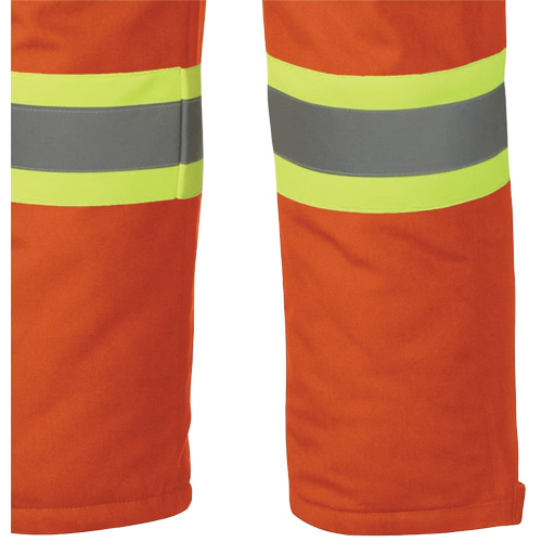 5534A Combinaison de s&eacute;curit&eacute; matelass&eacute;e ignifuge, Petit, Orange Stor-it Systems