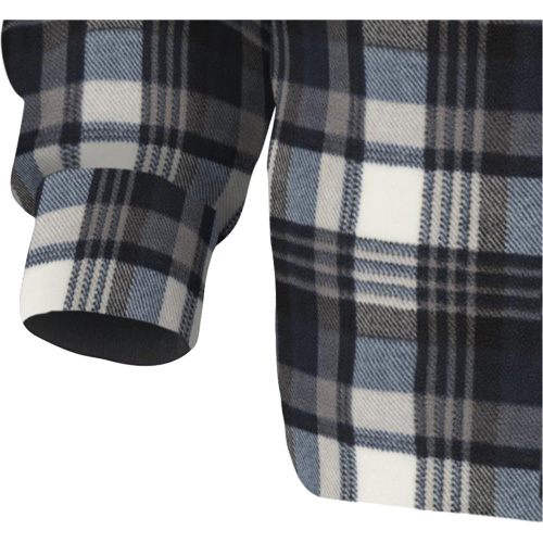 415BG Quilted Hooded Shirt, Men's, X-Small, Multi-Colour Stor-it Systems