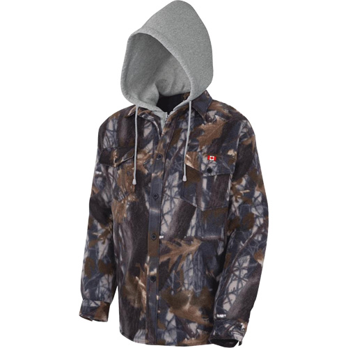 415CM Chemise &agrave; capuche matelass&eacute;e, Hommes, T-petit, Multicolore Stor-it Systems