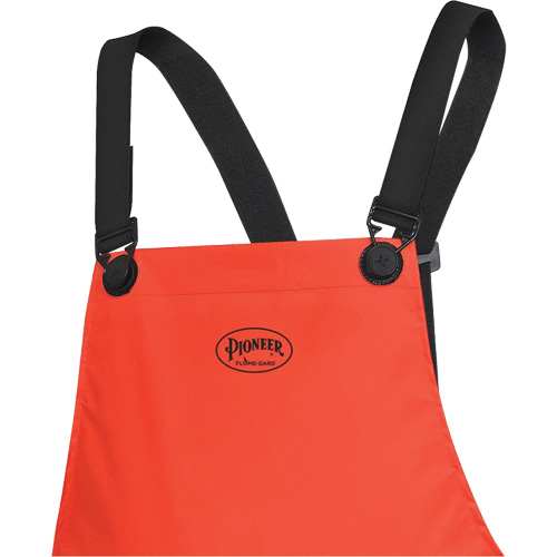 576P FR Safety Bib Pants, Small, High Visibility Orange Stor-it Systems