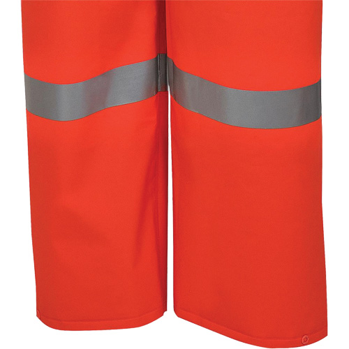 576P FR Safety Bib Pants, Small, High Visibility Orange Stor-it Systems