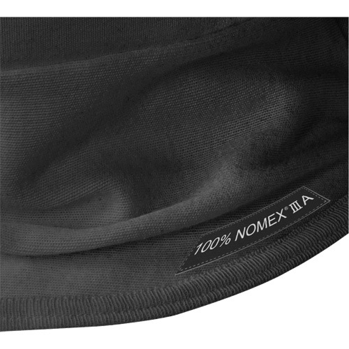 C214BK Medium-Knit 1-Hole Balaclava, Black, Nomex&reg; Stor-it Systems