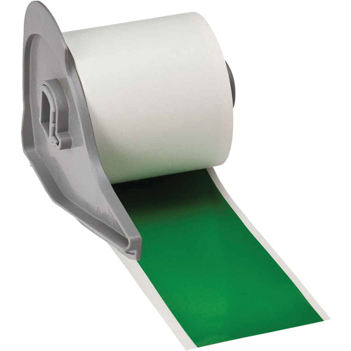 Ruban adh&eacute;sif permanent toutes saisons pour &eacute;tiquettes, Vinyle, Vert, Largeur de 2" Stor-it Systems
