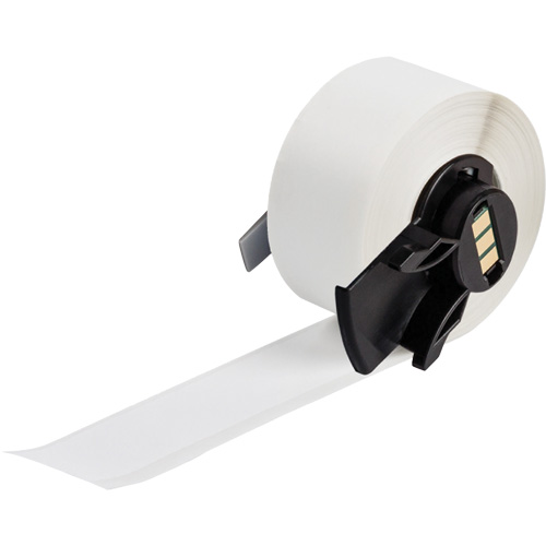 Multi-Purpose Label Tape, Vinyl, White, 1.9" Width Stor-it Systems