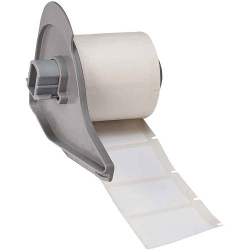 Harsh Environment Multi-Purpose Labels, Polyester, 1.5" L x 1" H, White Stor-it Systems