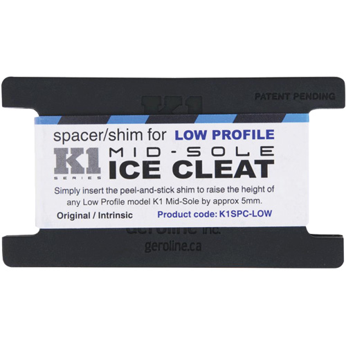 Cale mince pour crampons &agrave; glace pour la partie centrale K1 Stor-it Systems