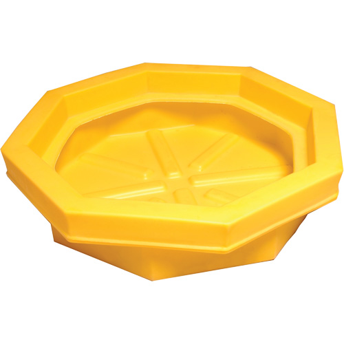 Ultra-Drum Tray sans grille, 32" lo x 32" la x 8,1" h, Cap. de d&eacute;versement 22,8 gal. US Stor-it Systems