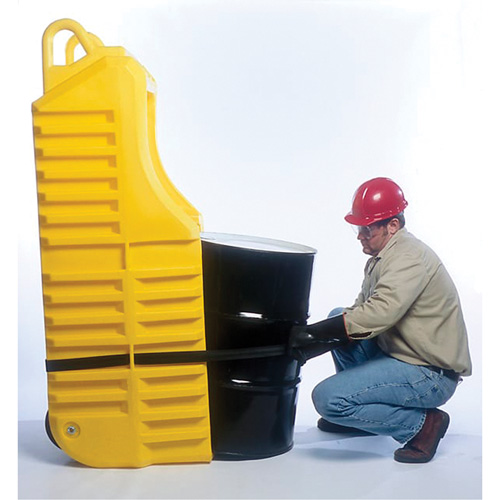 Chariot pour baril, 26,5'' lo x 26,5'' la x 5'' h, Cap. de d&eacute;versement 800 gal. US Stor-it Systems