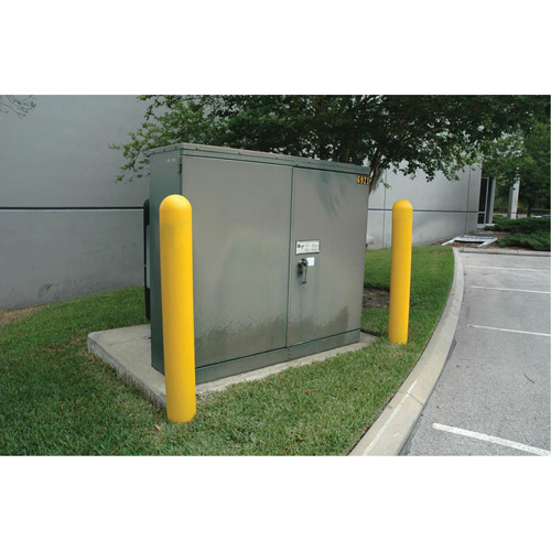 Ultra-Post Protector&reg;, 4" Dia. x 52" L, Yellow Stor-it Systems