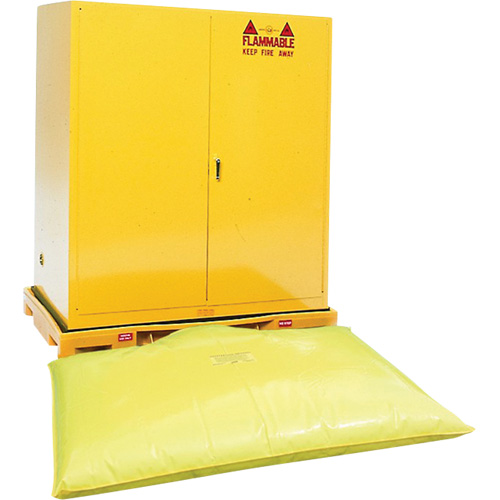 Double Drum Ultra-Safety Cabinet Bladder System, 63" lo x 38,5" la x 6,3" h, Capacit&eacute; de charge 3000 lb Stor-it Systems