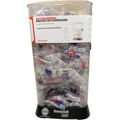 HL400 AM Corded Earplug Dispenser with AS-30R Earplugs Canister Stor-it Systems