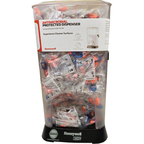 Distributeur de bouchons doreille filaires HL400 AM avec boîte de bouchons doreille XTR-30 Stor-it Systems