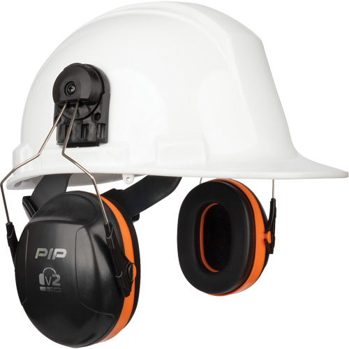 Coquilles antibruit passives V2 Dynamic, Fixation pour casque, 24 NRR dB Stor-it Systems