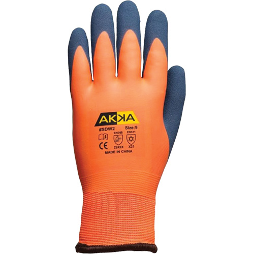 Gants de travail r&eacute;sistant &agrave; labrasion, 7/Petit, R&ecirc;vetement Latex de caoutchouc Stor-it Systems