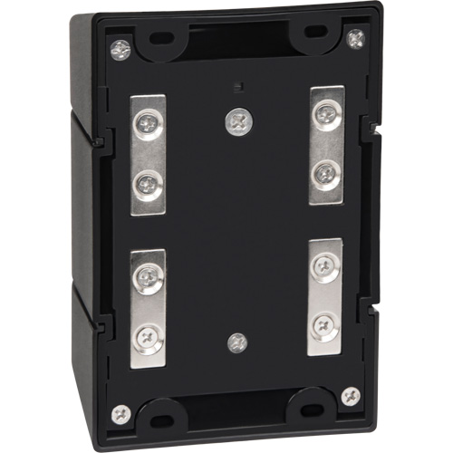 Magnetic Wall Mount Barrier with Magnetic Tape, Plastic, Magnetic Mount, 15', Black and Yellow Tape Stor-it Systems