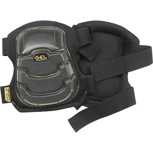 AirFlow Kneepads, Hook and Loop Style, Plastic Caps, Foam/Gel Pads Stor-it Systems