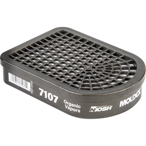 Cartouche pour respirateur semi-rectangulaire, Cartouche gaz/vapeur, Vapeur organique Stor-it Systems