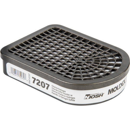 Cartouche pour respirateur semi-rectangulaire, Cartouche gaz/vapeur, Gaz acide Stor-it Systems