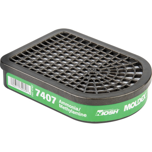 Cartouche pour respirateur semi-rectangulaire, Cartouche gaz/vapeur, Ammoniac/M&eacute;thylamine Stor-it Systems