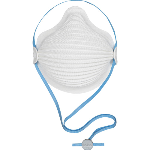 Respirateur jetable de la s&eacute;rie AirWave 4600 avec SmartStrap, N95, Certifi&eacute; NIOSH, Moyen/grand Stor-it Systems