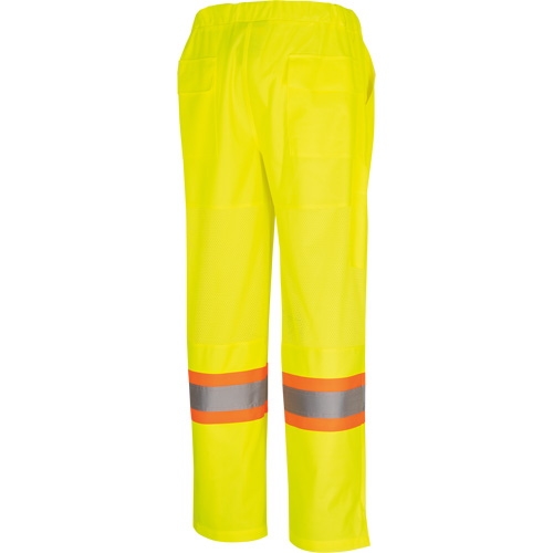 5999PW Women's  Traffic Safety Pants, Polyester, X-Small, High Visibility Lime-Yellow Stor-it Systems