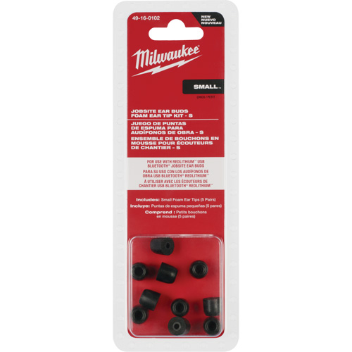 Ensemble de petits embouts pour bouchons d'oreilles de chantier Stor-it Systems