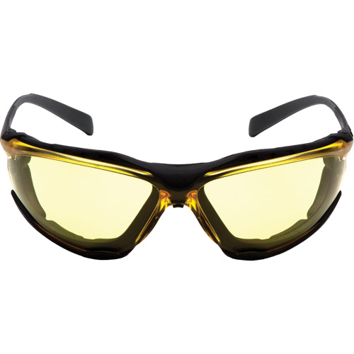Lunettes de s&eacute;curit&eacute; Proximity, Lentille Ambr&eacute;e, Antibu&eacute;e, ANSI Z87+/R&eacute;pond ou surpasse la norme CSA Z94.3 Stor-it Systems