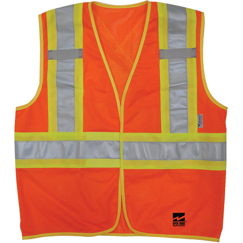 Open Road&reg; “BTE” Vest, High Visibility Orange, Medium/Small Stor-it Systems