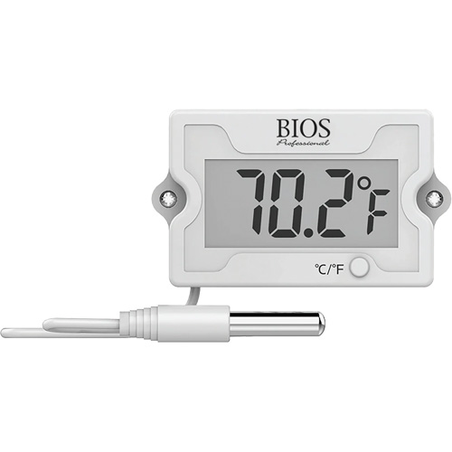 Panel Mount Thermometer, Contact, Digital, -58-230°F (-50-110°C) Stor-it Systems