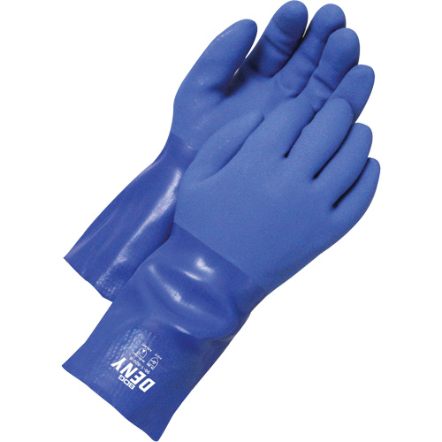 Gants textur&eacute;s, Taille 12, 12" lo, PVC, Doublure en Coton Stor-it Systems