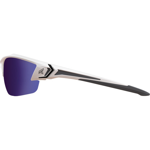 Khor G2 Safety Glasses, Blue Mirror Lens, Anti-Scratch/Polarized, ANSI Z87+/MCEPS GL-PD 10-12/Meets/Exceeds CSA Z94.3 Stor-it Systems
